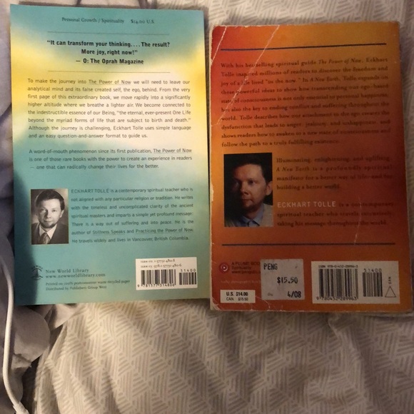 2 books! By Eckhart Tolle - Picture 2 of 2